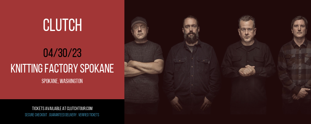 Clutch at Clutch Tour tickets Clutch at Clutch Tour