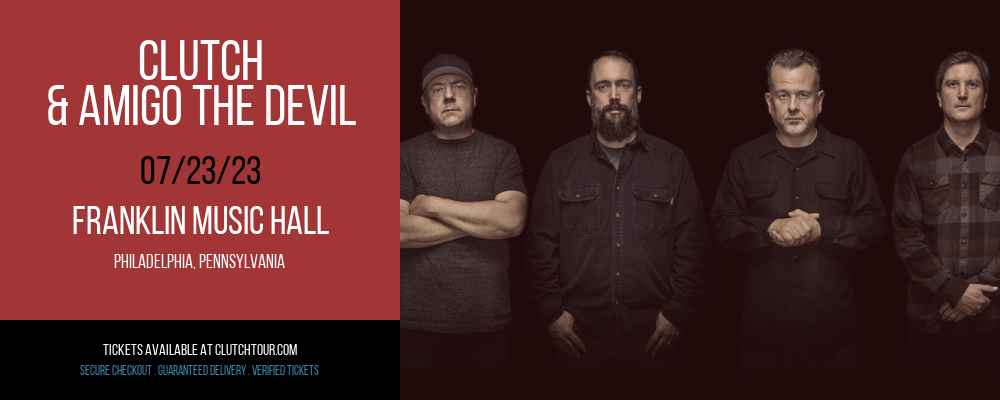 Clutch & Amigo The Devil at Clutch Tour tickets Clutch & Amigo The Devil at Clutch Tour