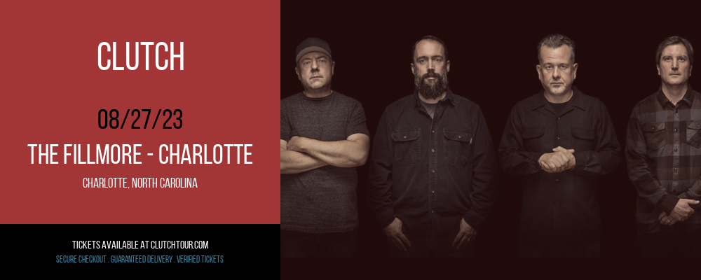 Clutch at Clutch Tour tickets Clutch at Clutch Tour
