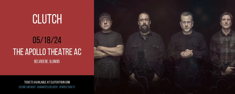 Clutch at The Apollo Theatre AC at The Apollo Theatre AC