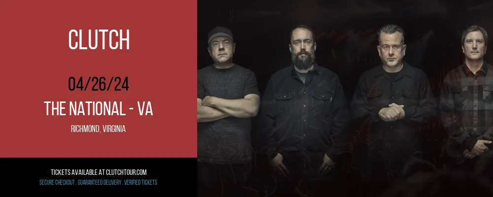 Clutch at The National - VA at The National - VA